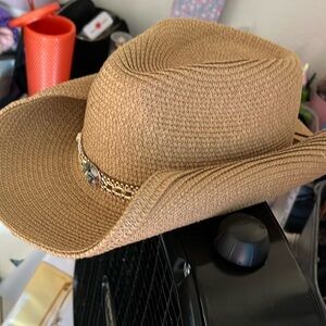 David and Young Tan Cowboy Hat